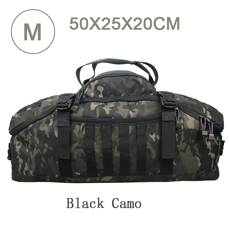 35L 50L 80L Outdoor Tactical Backpack MOLLE Duffel Bag