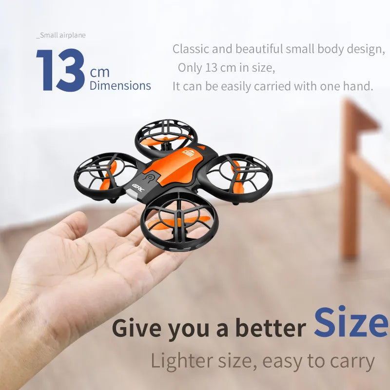 V8 Mini Drone 4K Wide Angle Camera WiFi FPV RC Drone