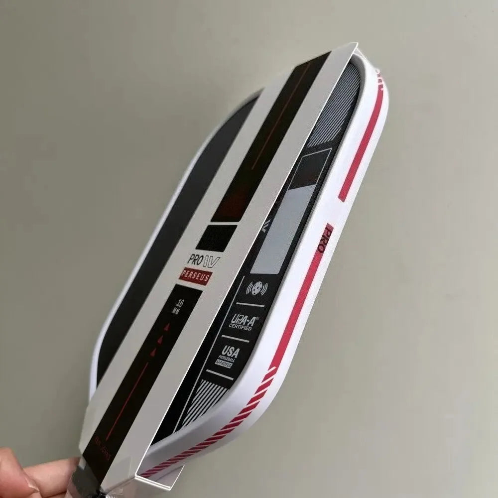 PERSEUS PRO IV 16MM BEN JOHNS Pickleball Paddles T700 Carbon Fiber Increased Power Feel Fully Encased Sweet Spot