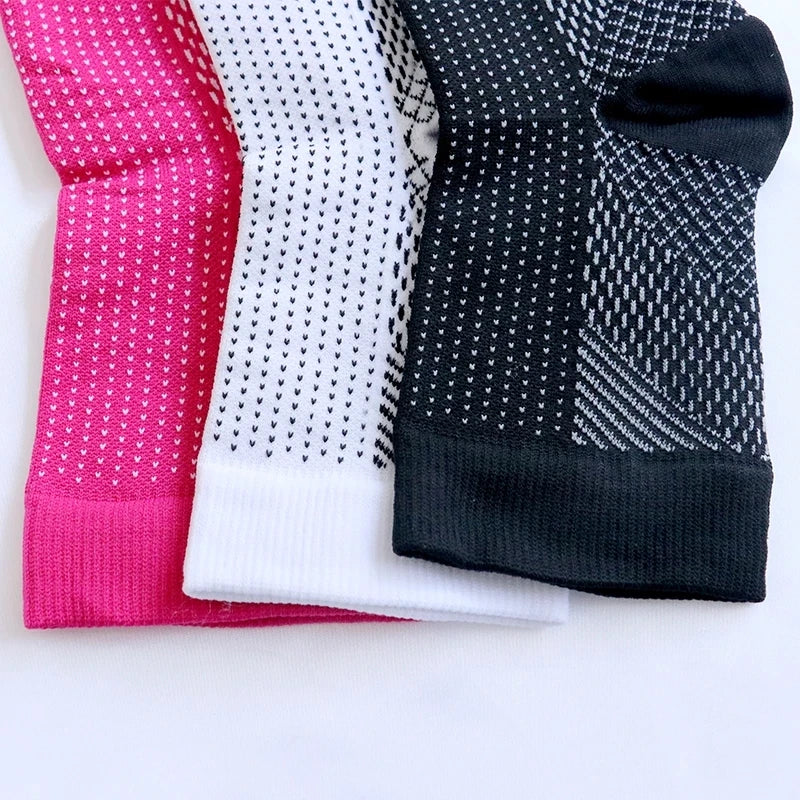 Compression Socks For Ankle Support Open Toe Plantar Fasciitis Relief
