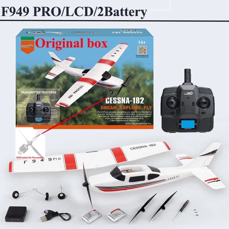 WLtoys F949 RC Airplane Fixed Wing Gyroscope RTF 24G