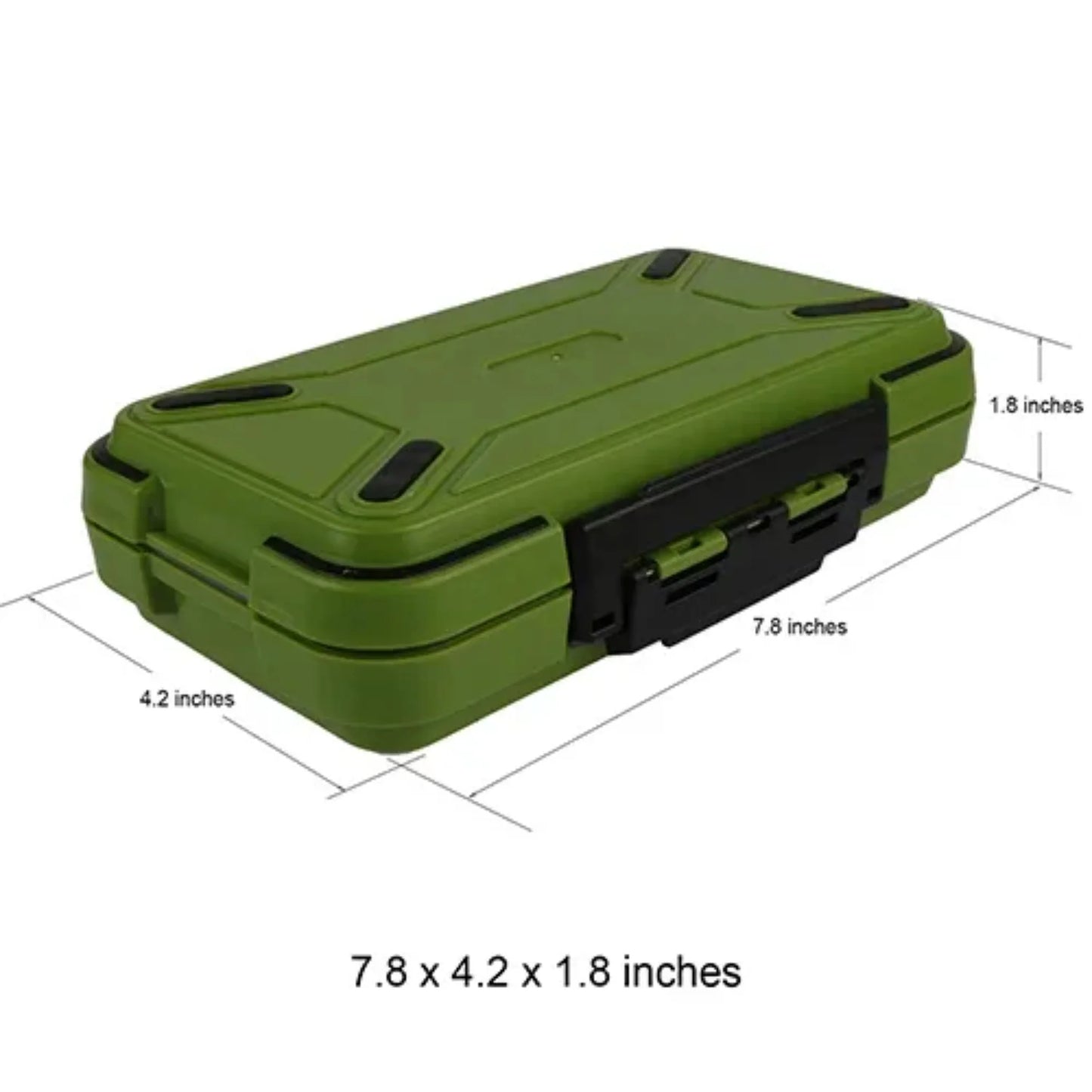 Double Layer Hard Plastic Fishing Box For Baits And Lures