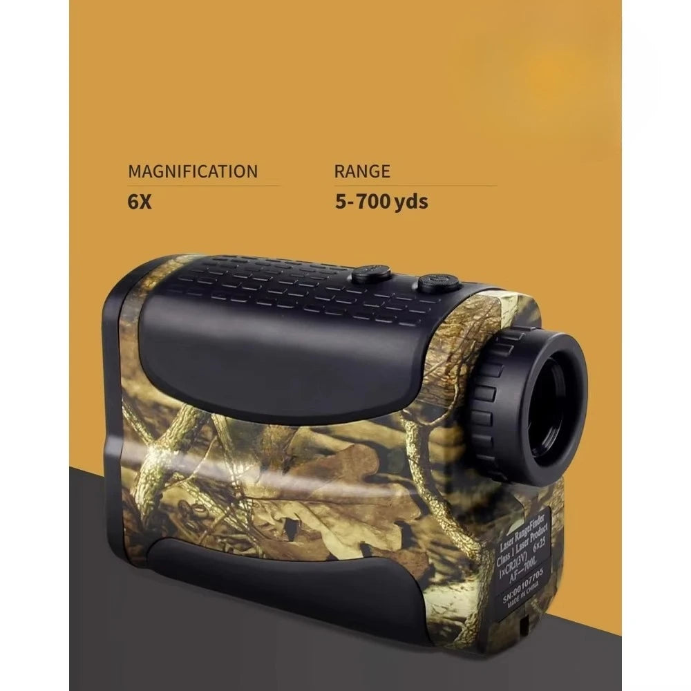 New upgrade HX-700N Hunting Range Finder 700 Yards Waterproof Archery Rangefinder for Bow Hunting with Range and Speed Mode