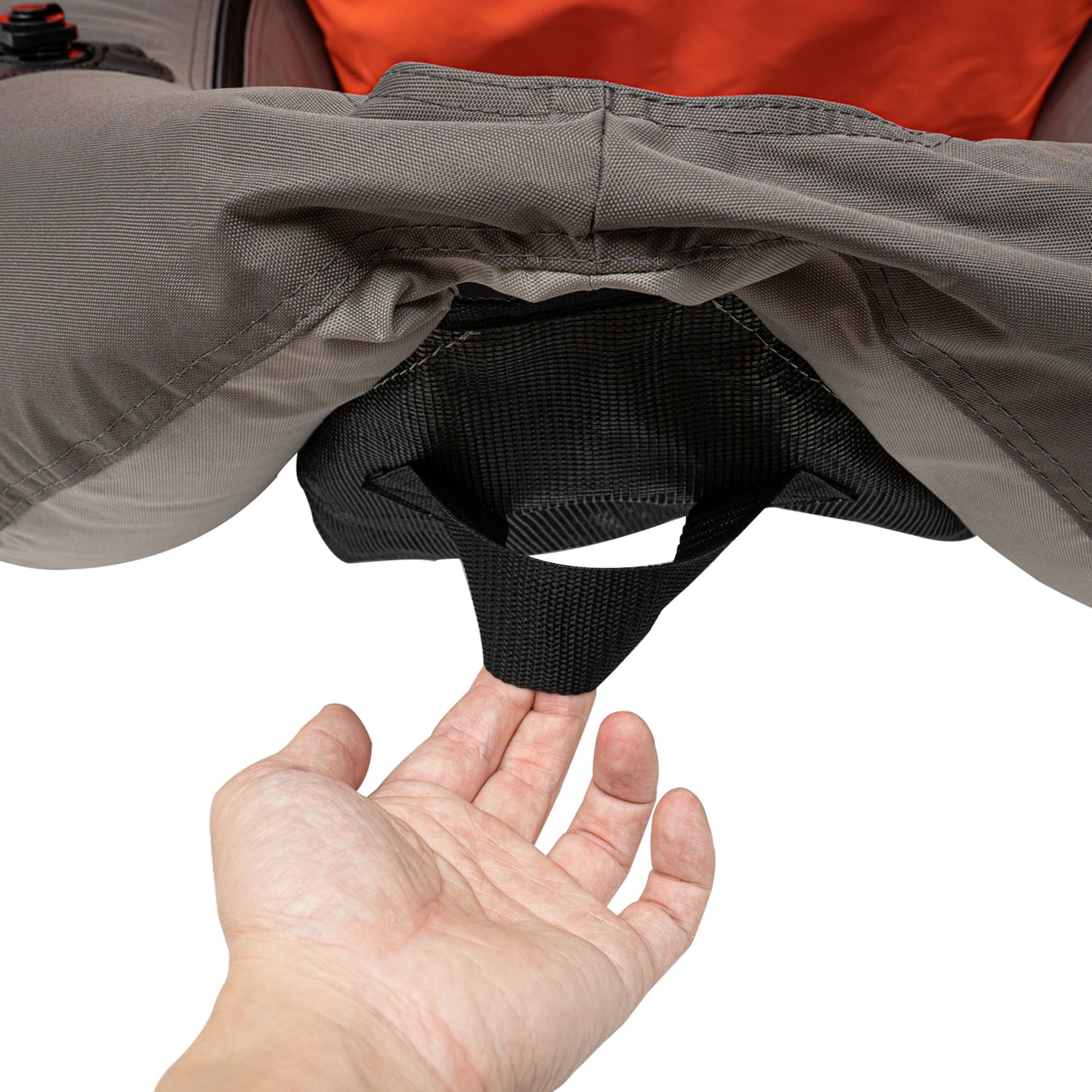 Inflatable Fishing Float Tube Portable Boat With Backrest