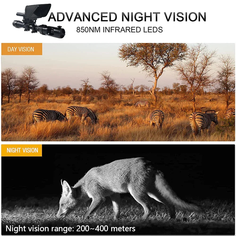 Hunting Riflescope Night Vision Infrared Optics Scope 850nm