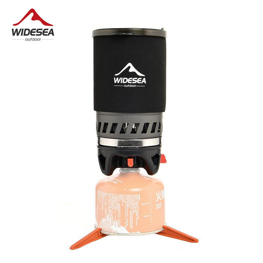 Widesea Camping Cooking System Heat Exchanger Gas Stove