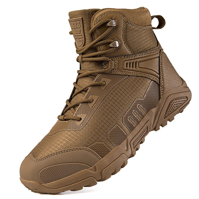 Men's Military Boots Hiking Desert Tactical Boots Men Special Force Climbing Shoes Sports Waterproof Ankle Boots Mens Work Boots