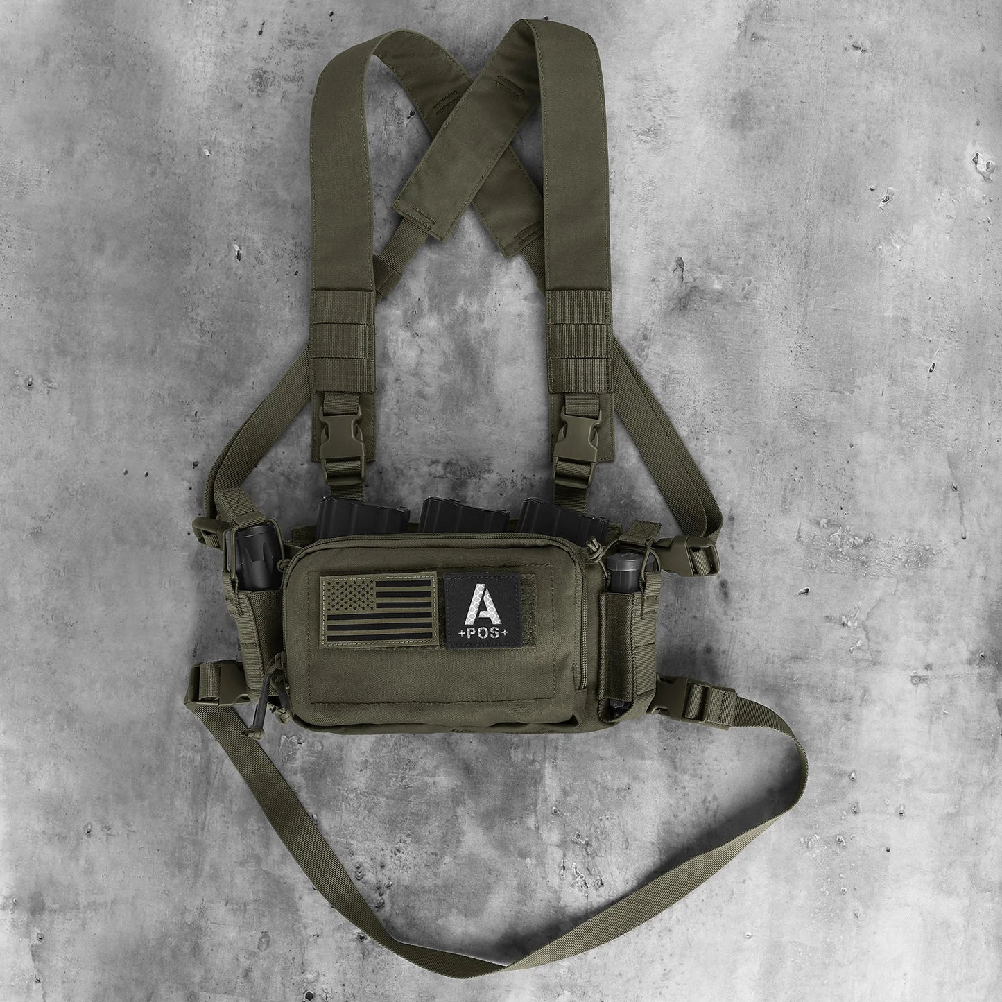 Krydex 500D Tactical D3CR Micro Chest Rig Vest Mag Pouch