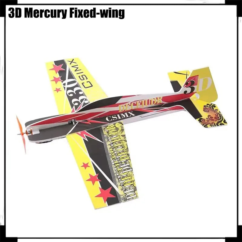 Fixed-wing 3D Mercury Aerobatic Magic Board Plane Rc Airplane Take Your RC Flying To The Next Level KIT DIY Remote Control Plane