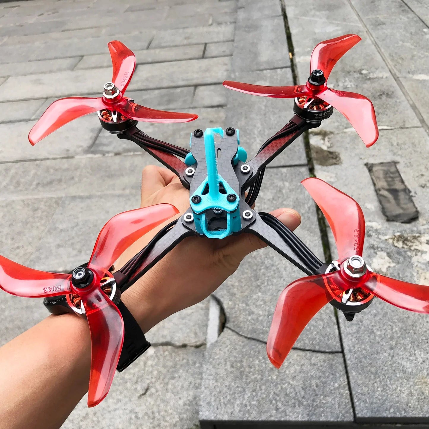2Pairs RC Airplanes Propeller 5043 5X4.3X3 High-performance Propeller for RC FPV Freestyle 5inch Drones Model DIY Upgrade Parts