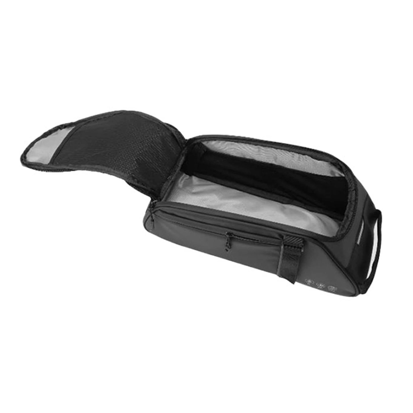 Reflective Bike Rear Rack Bag 8L Capacity Water Resistant