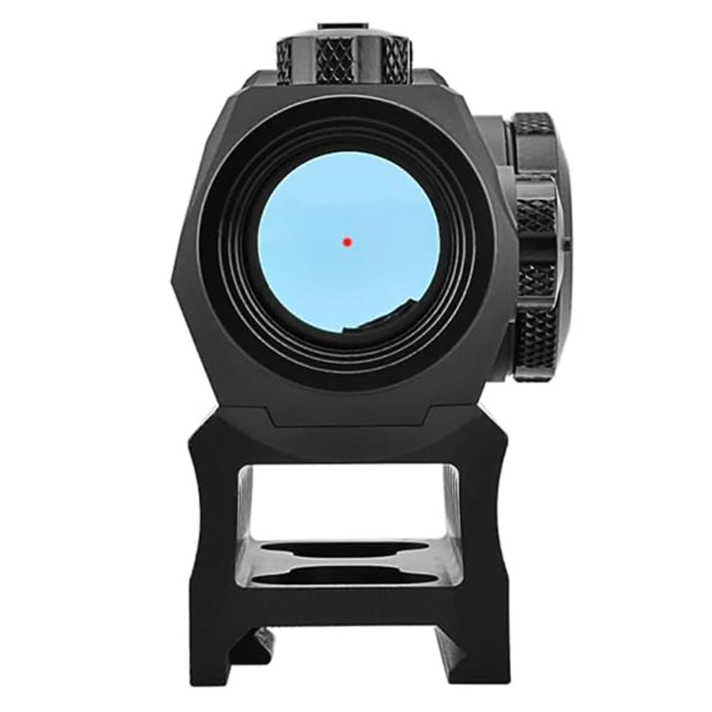 1X20mm Red Dot Sight Motion Awake 2 MOA Red Dot Optics Scope With Riser Mount For Hunting Scopes