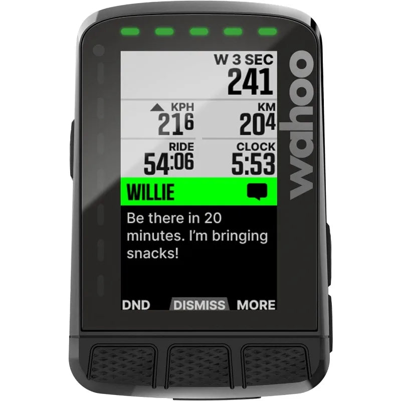 Wahoo ELEMNT ROAM Dual Band GPS Cycling Bike Computer Black