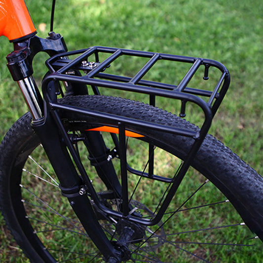 Bike Front Fork Cargo Rack Steel Luggage Bracket MTB
