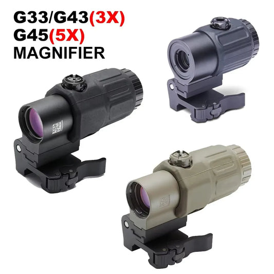 Bestsight G33 G43 G45 Magnifier Scope With Side QD Mount