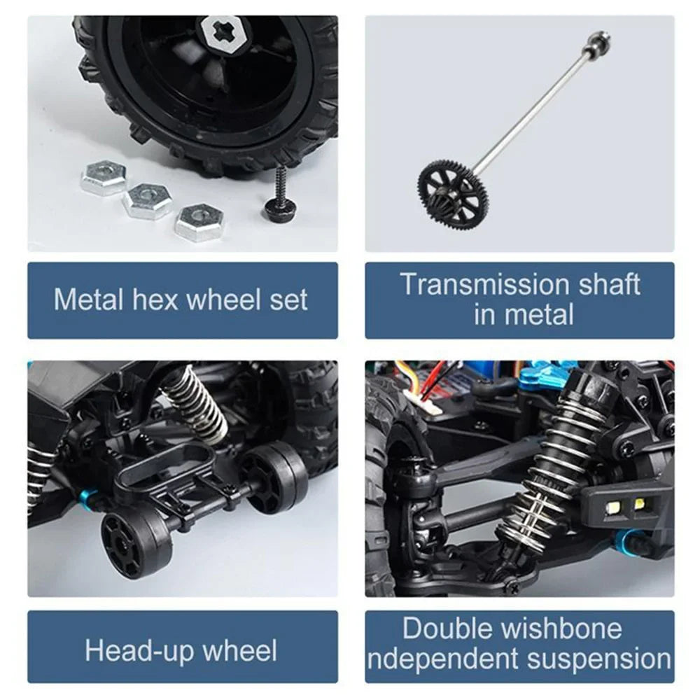 WLtoys 4WD RC Car Off Road Monster Truck Remote Control