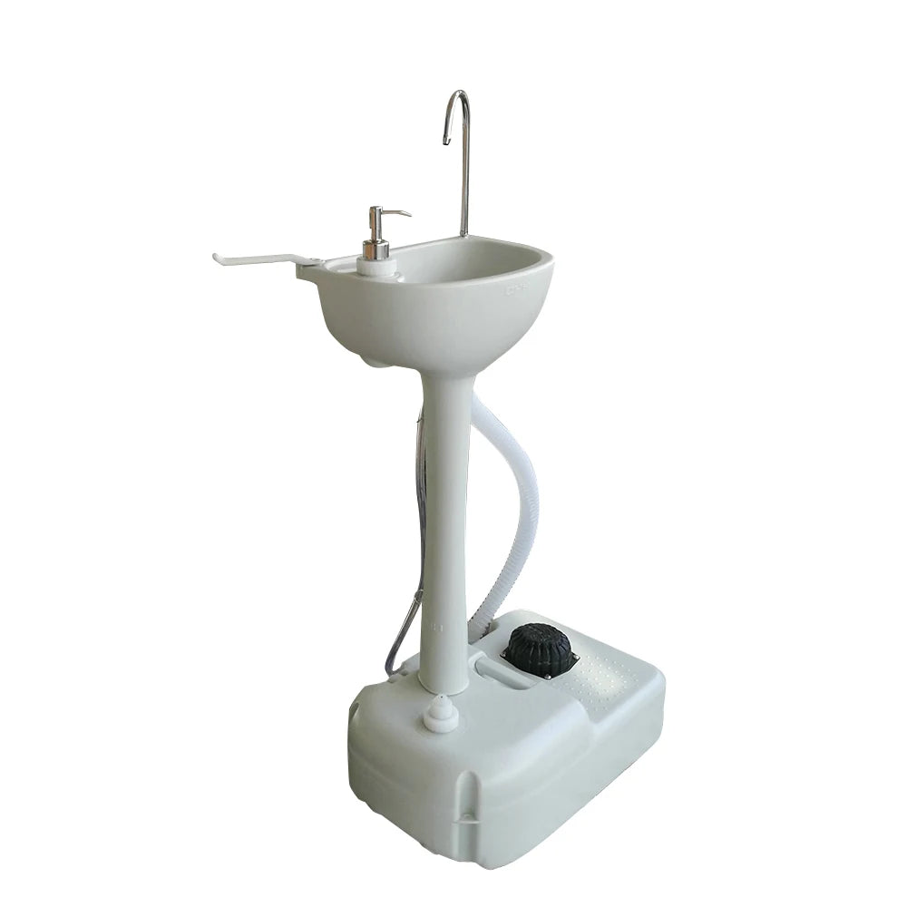 Outdoor Portable Camping Sink With Toilet And Water Tank