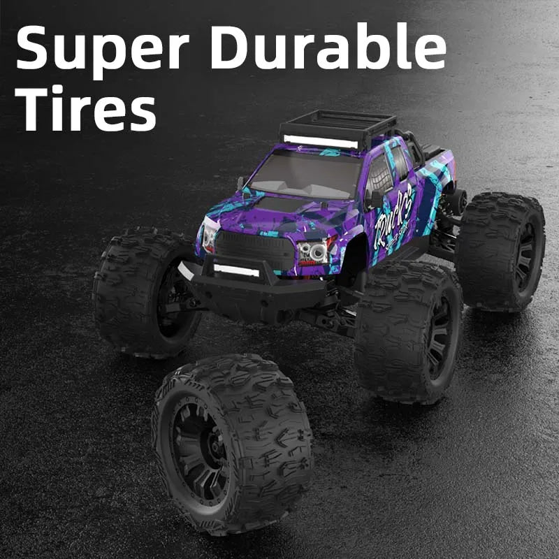 Teeggi 1/14 4WD High Speed Rc Off-road Car 100KM/H Brushless motor 3S Remote Control Truck Drift Racing Cars Toys For kid Gifts