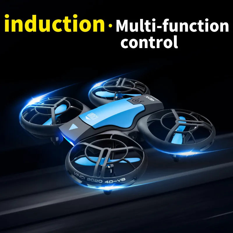 V8 Mini Drone 4K Wide Angle Camera WiFi FPV RC Drone
