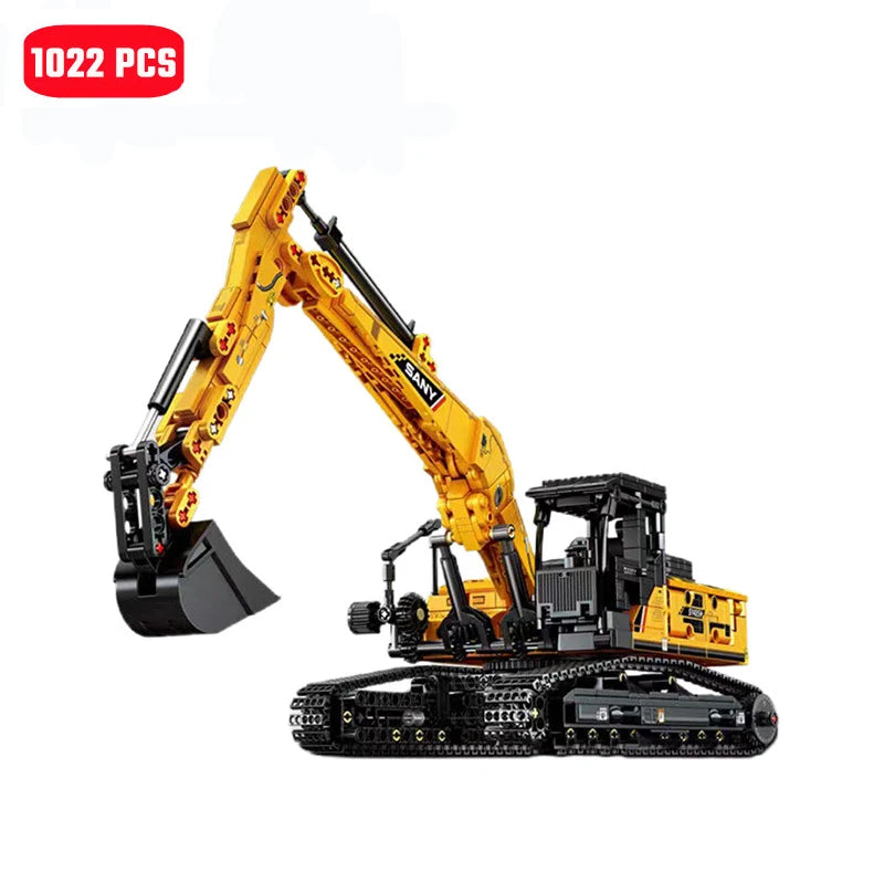 SEMBO BLOCK Excavator Building Blocks Set 1022pcs Educational Toy