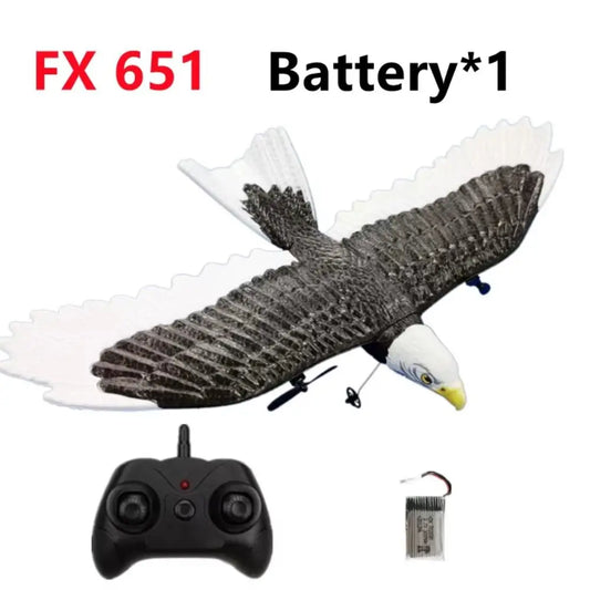 RC Plane Wingspan Eagle Aircraft Fighter 2.4G Radio Control Remote Control Hobby Glider Airplane Foam Boys Toys for Children