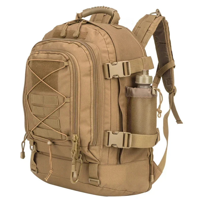 LQARMY 65L Military Tactical Backpack Molle Rucksack
