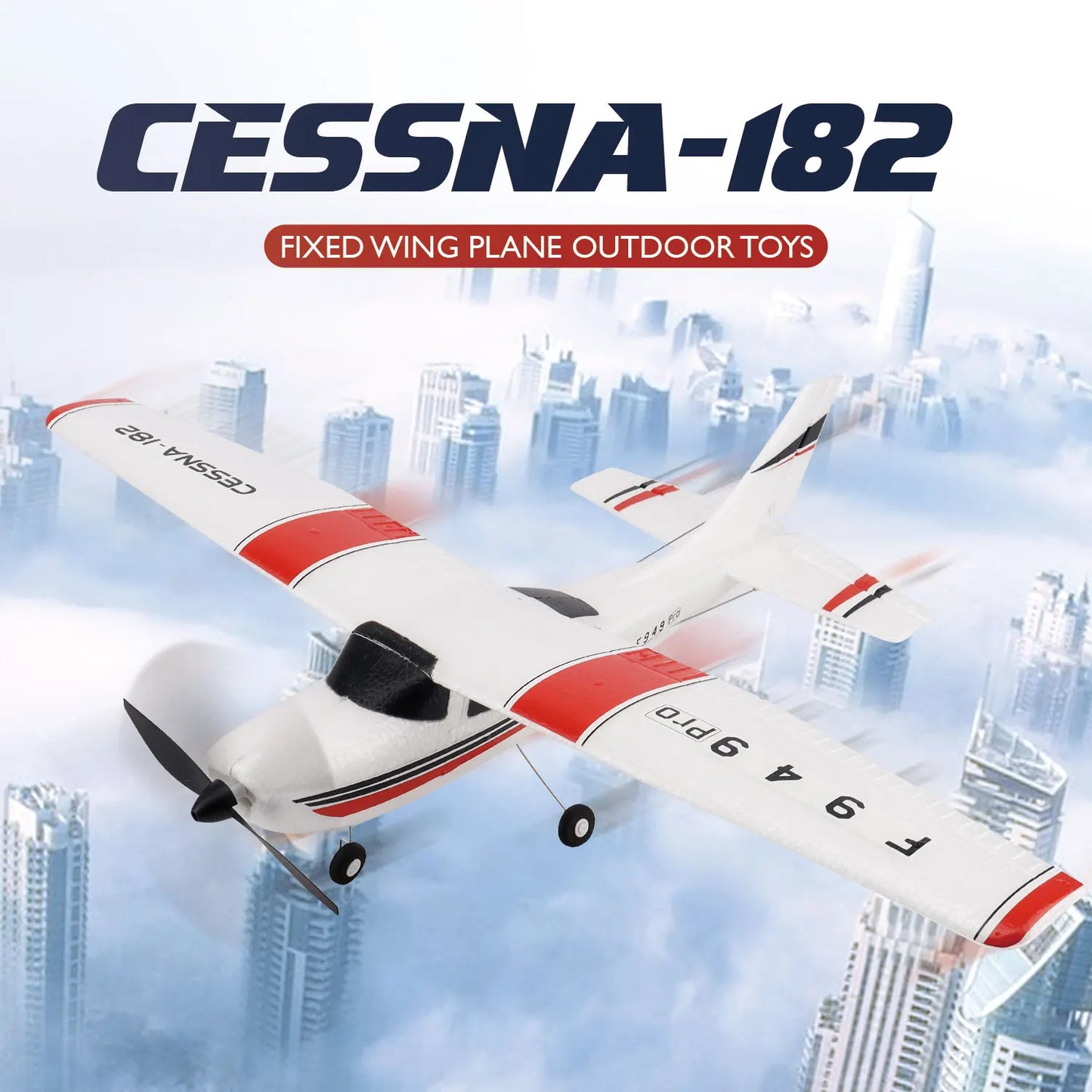 WLtoys F949 RC Airplane Fixed Wing Gyroscope RTF 24G