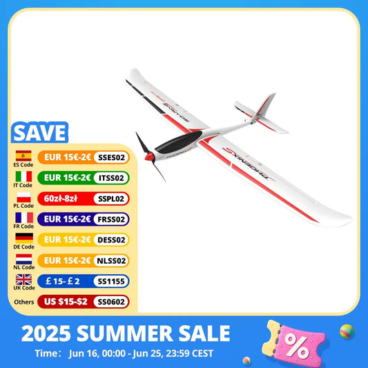 Volantex PhoenixS 7427 EPO RC Plane 1600mm Wingspan Kit
