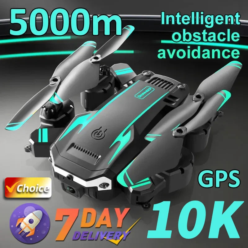 KBDFA G6 Foldable Quadcopter With 1080P HD Camera GPS FPV