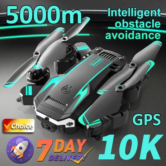 KBDFA G6 Foldable Quadcopter With 1080P HD Camera GPS FPV