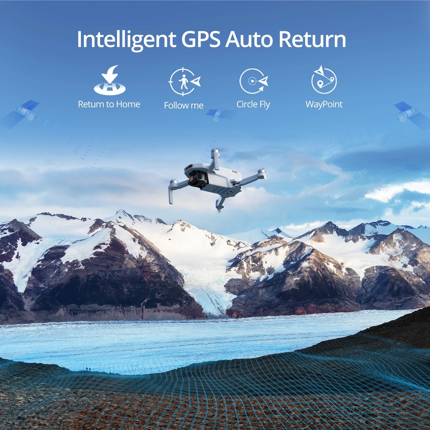 Used Potensic ATOM SE GPS Drone With 4K Camera Foldable