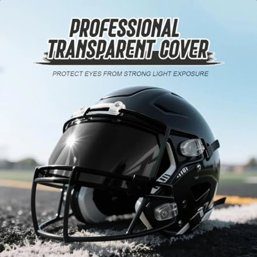 Hign-concerned Shatterproof Football Visor Universal Fit Youth And Adult Helmets