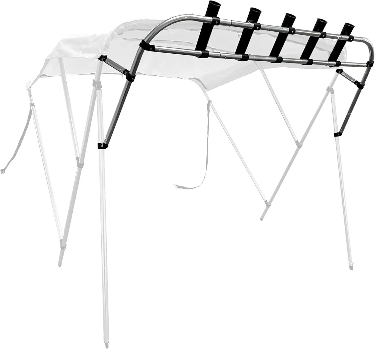 Top Fishing Rod Holder Rack Rocket Launcher Fits 1 Bimini