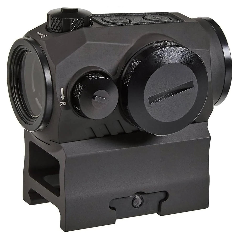 1X20mm Red Dot Sight Motion Awake 2 MOA Red Dot Optics Scope With Riser Mount For Hunting Scopes