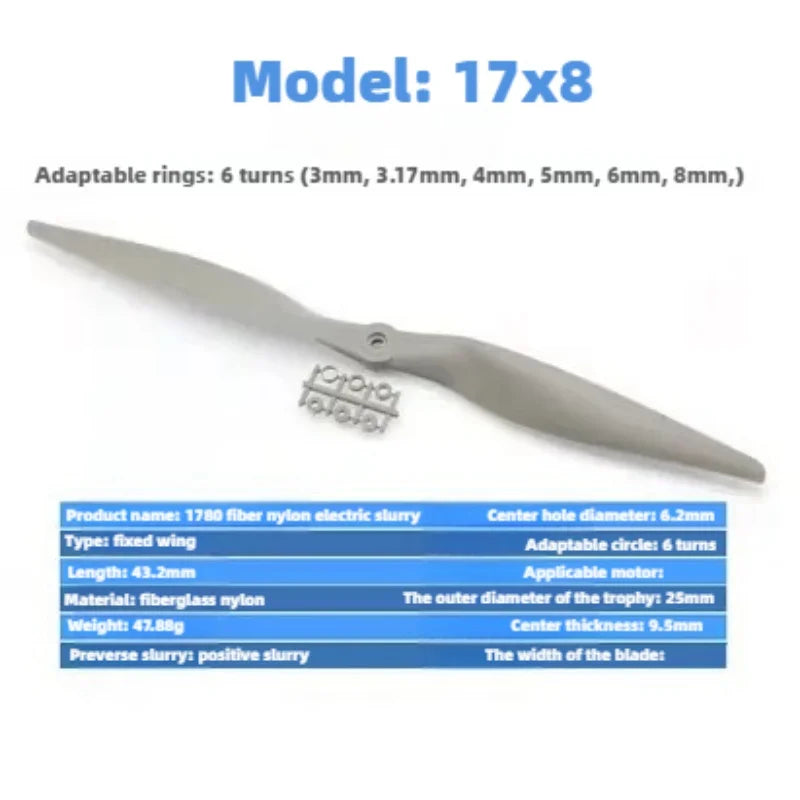Genuine Gemfan RC Propellers Set for Model Airplane - 6x4 7x5 8x4 8x6 9*4.5 9x6 10x7 10x5 11x7 12x6 12x8 13x6.5High-performance