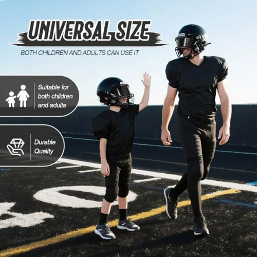 Hign-concerned Shatterproof Football Visor Universal Fit Youth And Adult Helmets
