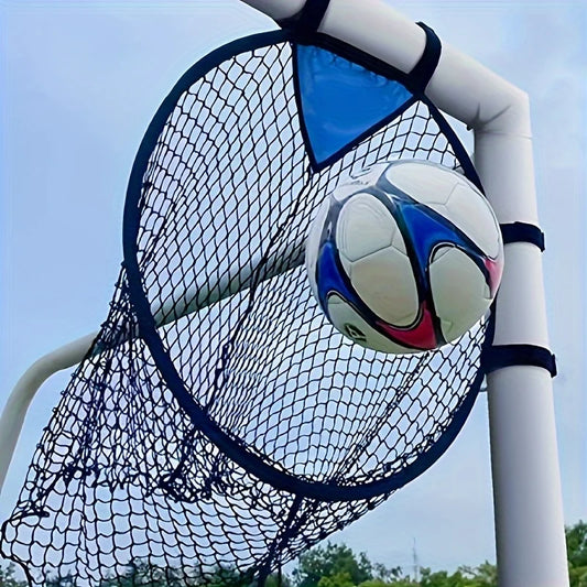 Hign-concerned Football Training Target Net Two-Piece Portable Soccer Goal