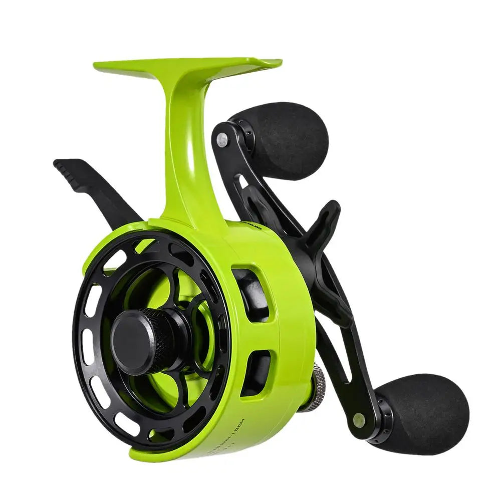 Ice Fishing Inline Freespool Reel Large Spool Wear Resistant 31BB