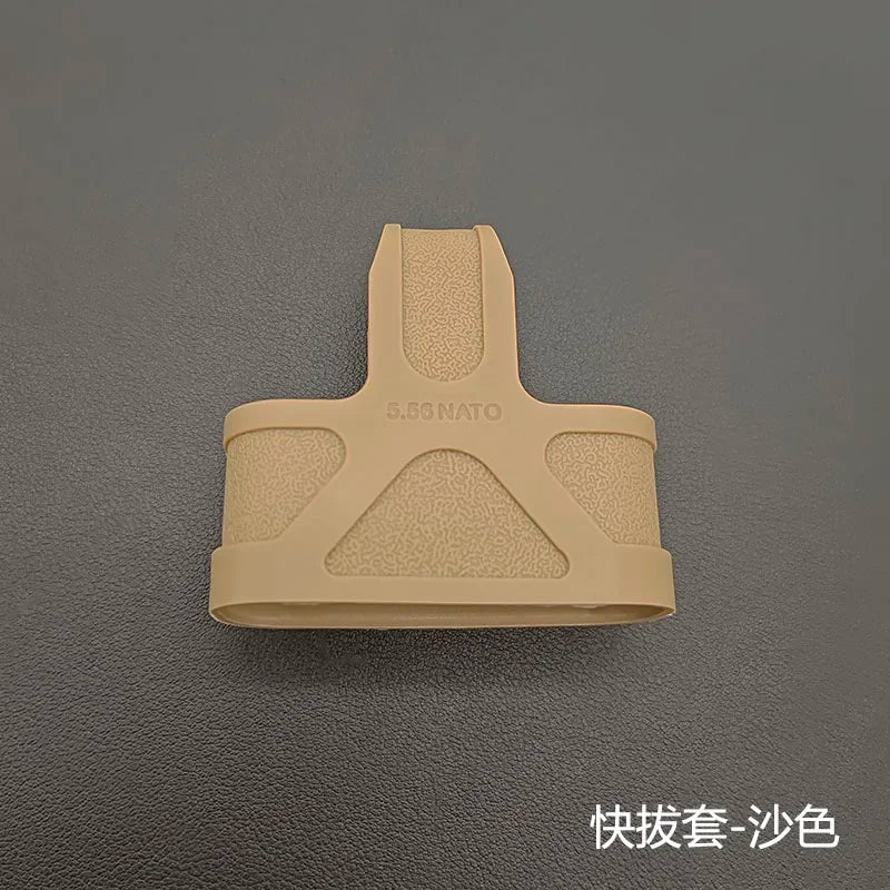 Outdoor Tactical AK 5.56 Rubber Cage Loop  Pull Magazine For M4  M14 M16 Fast Mag Protective Case Hunting Magazine Accessories
