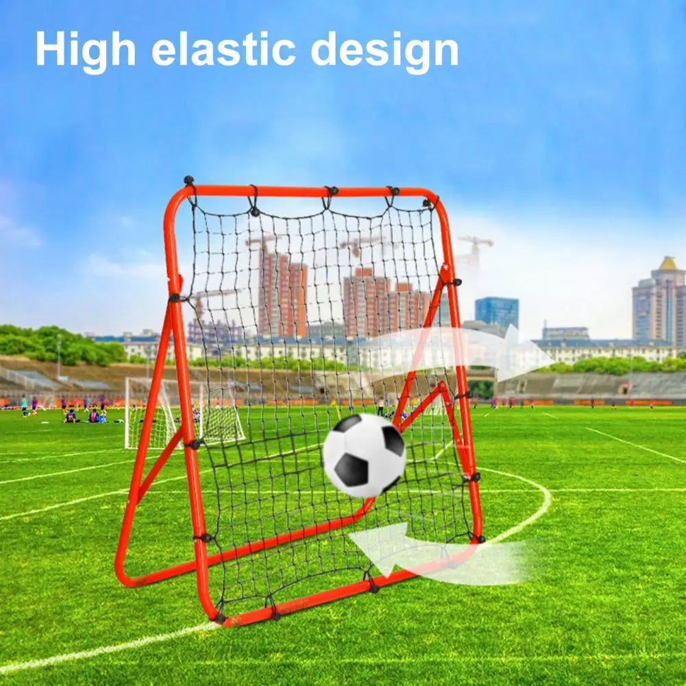 Hign-concerned Soccer Rebounder Adjustable Portable Training Net