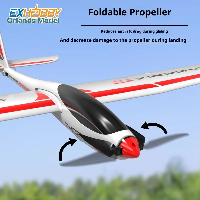 Orlans Electric Glider RC Airplane 1:32 Scale 1.6m Wingspan Remote-Controlled Fixed-Wing Model Aircraft Ideal Male Gift