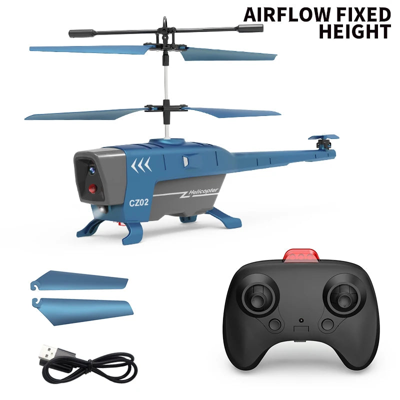 Rc Helicopter 3.5Ch 2.5Ch Rc Plane 2.4G Rc Helicopters for Adults Obstacle Avoidance Electric Airplane Induction Flying Toys