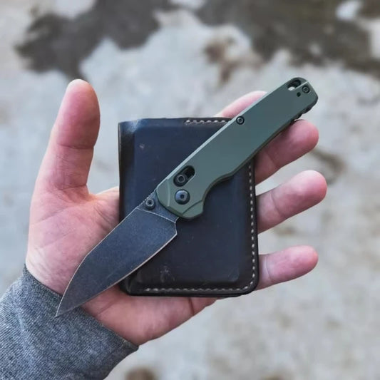 6105 Outdoor Folding Pocket Knife Camping Survival Cutting Barbecue Hunting Self-defense Fishing Multi-purpose Tools