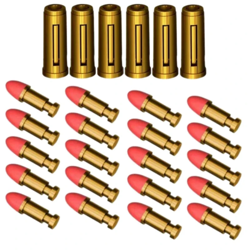 Revolver Soft Bullet Toy Gun Mechanical Repeating 357 Pistol Shell Throwing ZP5 Boy Non Injury Fighting Weapon Toy Gift