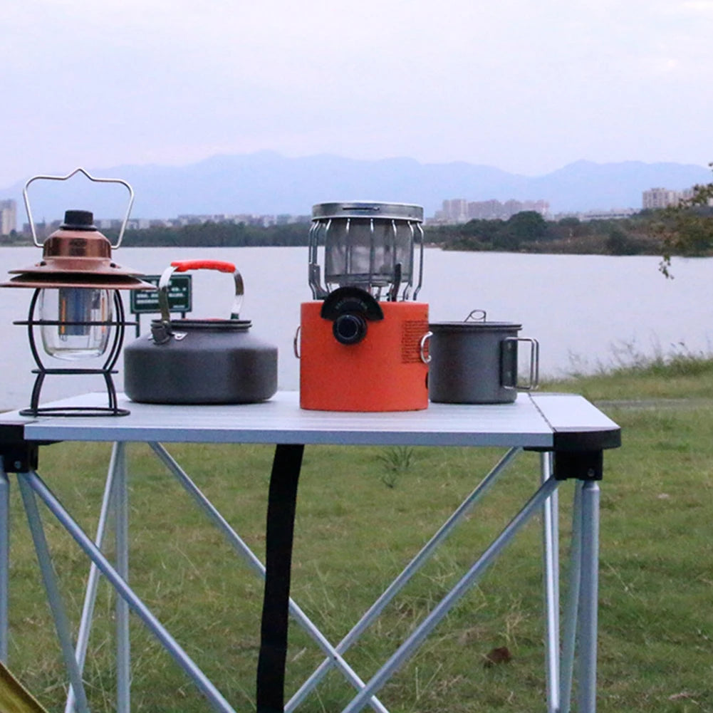2 In 1 Camping Stove Portable 2000W Gas Tent Heater