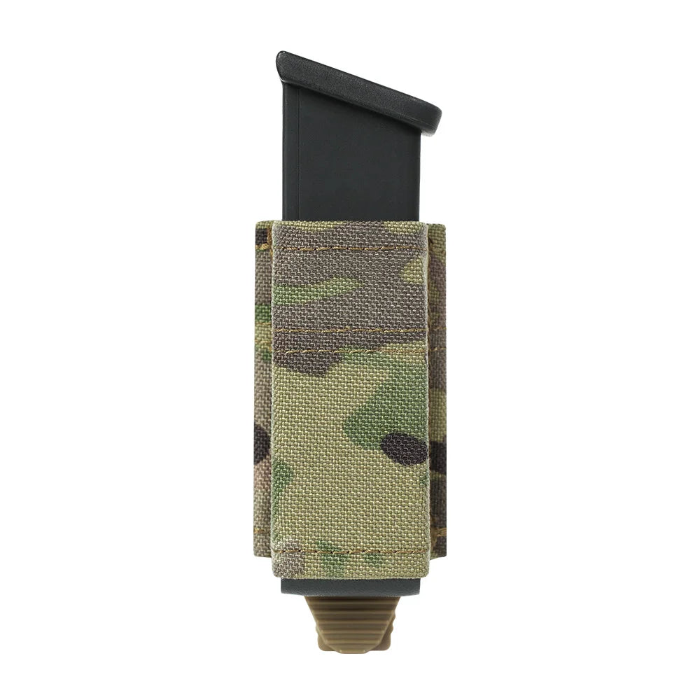 OPHIDIANTAC FAST 9MM Single/Double Mag Bag MOLLE Mag Pouch  Hunting CS Games Air soft Holder With Nylon Support Clip
