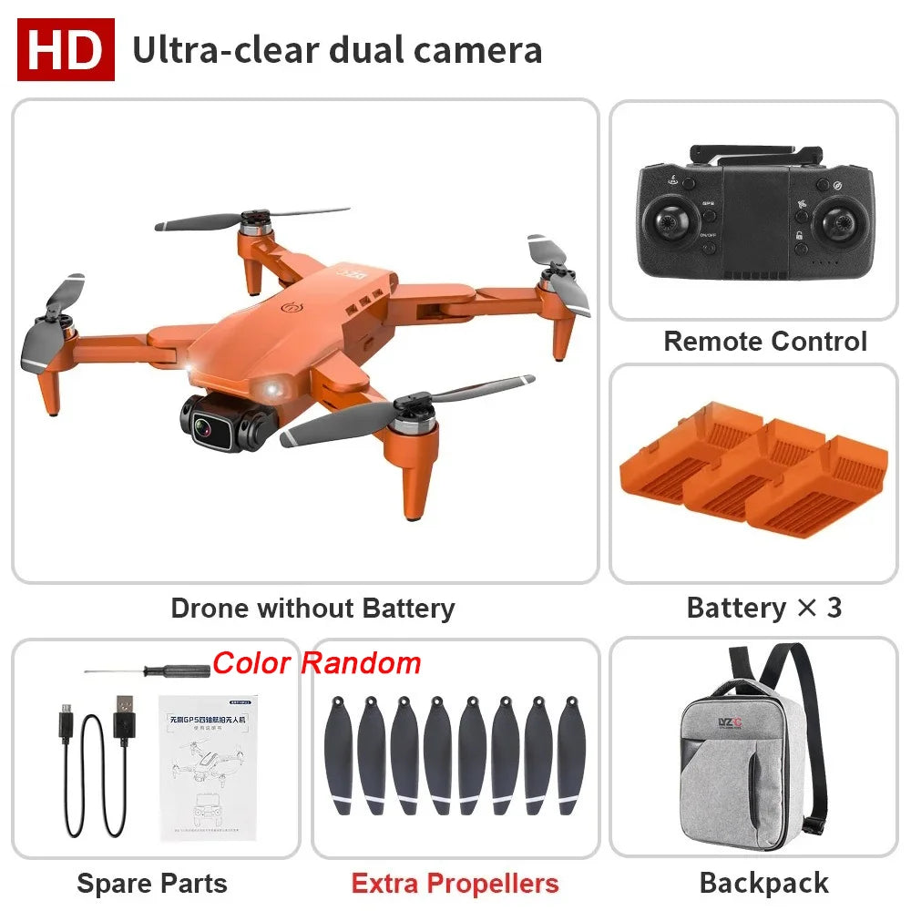 Drone L900 4K GPS Dual Camera Brushless Foldable Quadcopter
