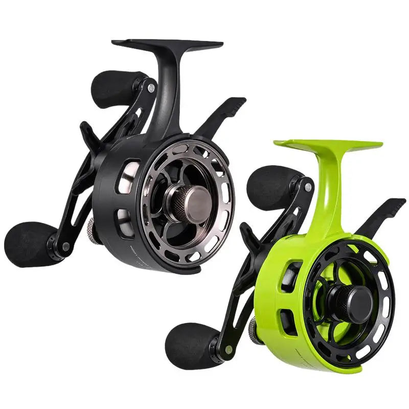 Ice Fishing Inline Freespool Reel Large Spool Wear Resistant 31BB
