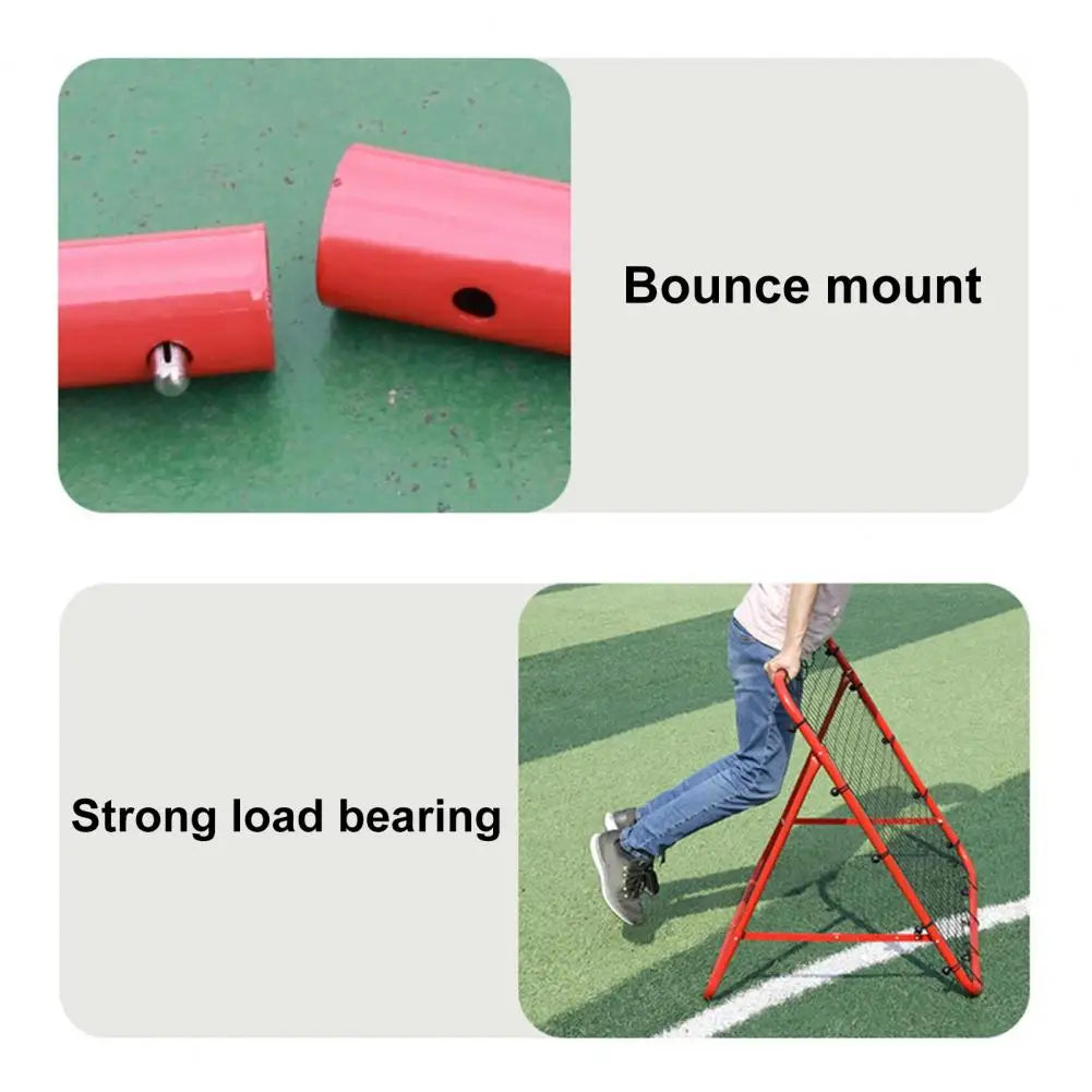 Hign-concerned Soccer Rebounder Adjustable Portable Training Net