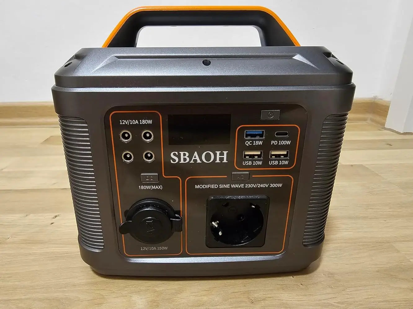 SBAOH P302 Portable Power Station 300W 296Wh Outdoor Solar